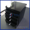 Vente en gros Custom Black Acrylic Organizer for Cosmetic